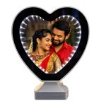 Heart Shape Sublimation Magic Mirror Frame