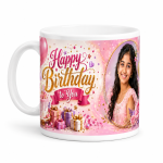 Birthday Photo Mug – Personalized 11oz Ceramic  White Mug