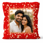 Personalized Photo Pillow –Sparkle Frame - Image 4