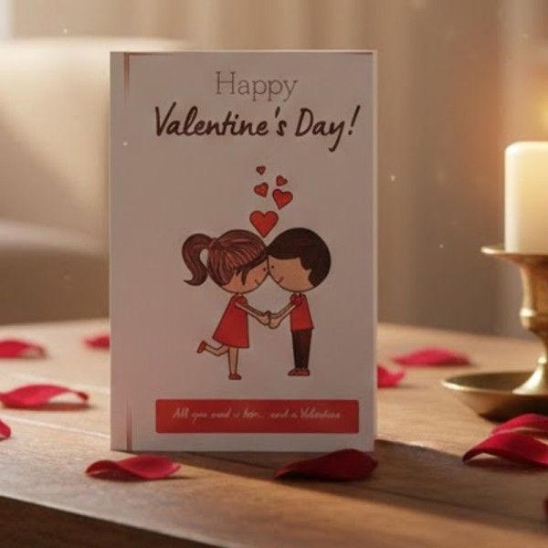 CAR2 Love and Valentine's day Card - Image 1